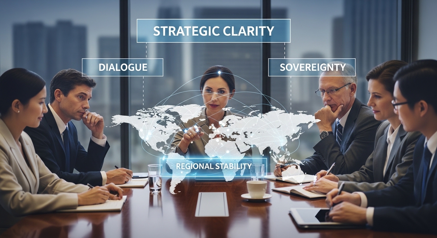 Strategic Clarity: Dialogue, Sovereignty, and Regional Stability Strategic Clarity: Dialogue, Sovereignty, and Regional Stability