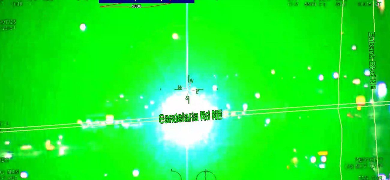 Albuquerque Man Faces Federal Charges After Allegedly Pointing Laser at Sheriff’s Helicopter Albuquerque Man Faces Federal Charges After Allegedly Pointing Laser at Sheriff’s Helicopter