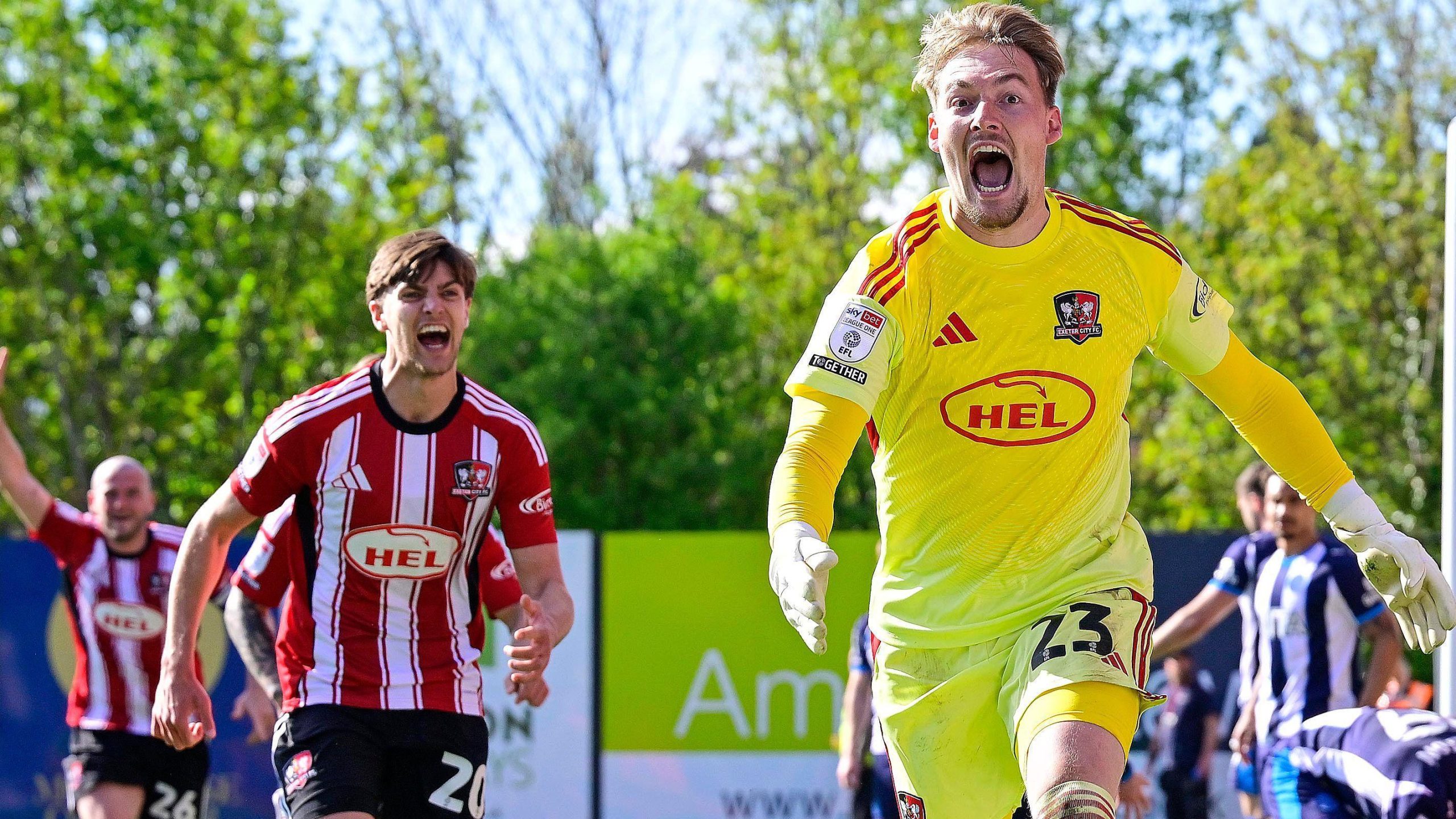 Exeter City’s Improbable Escape Act: Goalkeeper’s Goal Ignites Fight for League One Survival