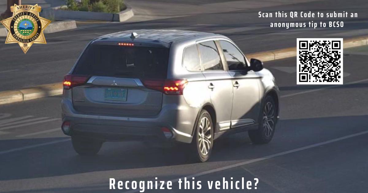 Albuquerque Shooting: BCSO Seeks Vehicle in Bystander Injury Probe Albuquerque Shooting: BCSO Seeks Vehicle in Bystander Injury Probe