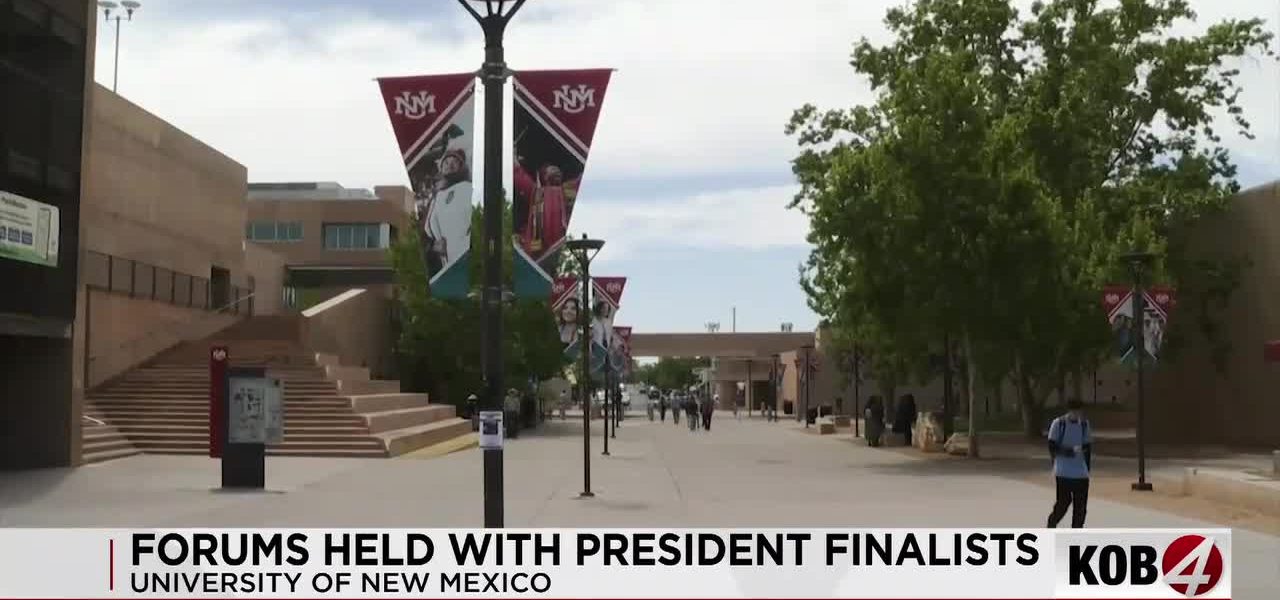 UNM Presidential Search Heats Up: Finalists Confront Critical Campus Issues and Community Priorities UNM Presidential Search Heats Up: Finalists Confront Critical Campus Issues and Community Priorities