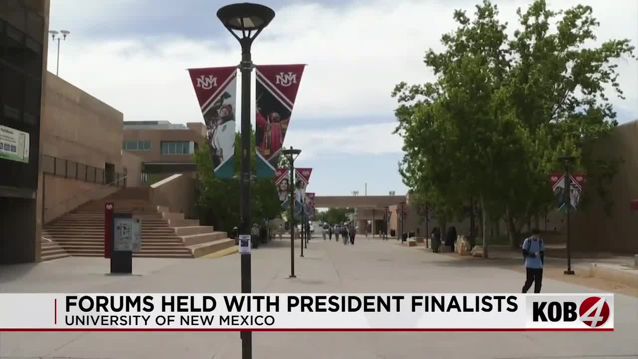 UNM Presidential Search Heats Up: Finalists Confront Critical Campus Issues and Community Priorities UNM Presidential Search Heats Up: Finalists Confront Critical Campus Issues and Community Priorities