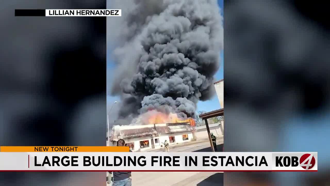 Downtown Estancia Fire Causes Widespread Power Outage in New Mexico; Investigation Underway Downtown Estancia Fire Causes Widespread Power Outage in New Mexico; Investigation Underway