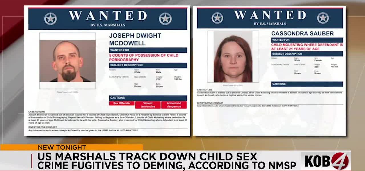 Fugitives in Child Sex Crime Case Found Dead After New Mexico Standoff