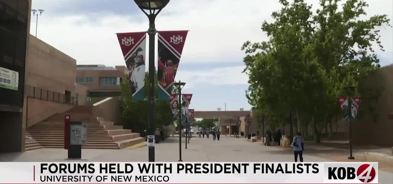UNM Presidential Search Narrows to Five Finalists as Public Forums Commence UNM Presidential Search Narrows to Five Finalists as Public Forums Commence