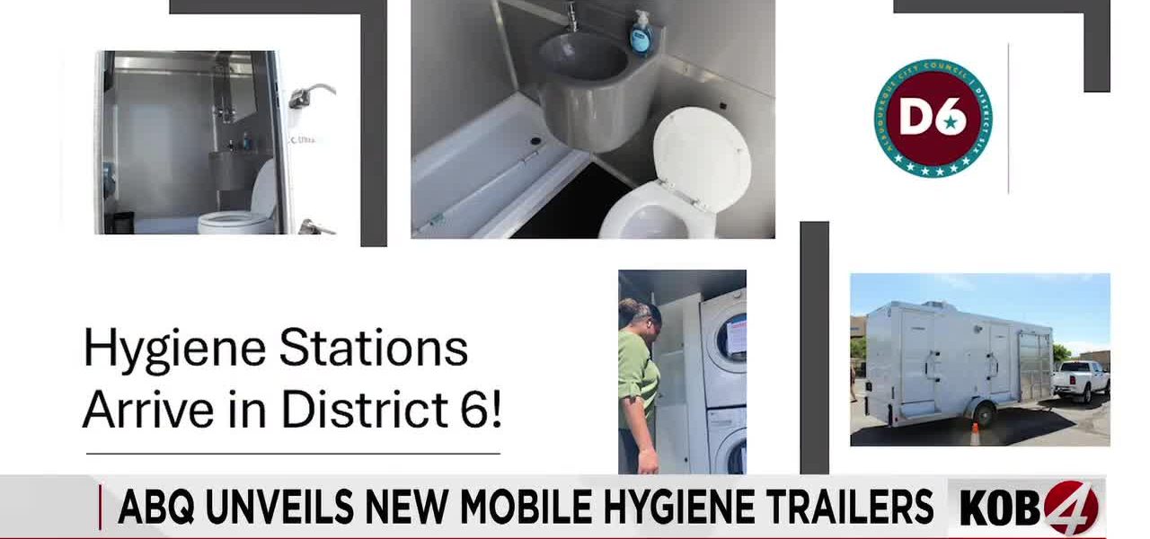 Albuquerque Launches Three State-of-the-Art Mobile Hygiene Trailers to Support Homeless Population Albuquerque Launches Three State-of-the-Art Mobile Hygiene Trailers to Support Homeless Population
