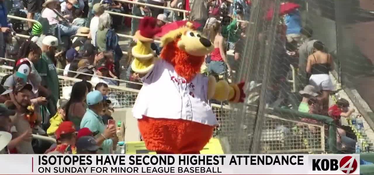 Albuquerque Isotopes Achieve Second-Highest Minor League Baseball Attendance Amid Dominant Victory Albuquerque Isotopes Achieve Second-Highest Minor League Baseball Attendance Amid Dominant Victory