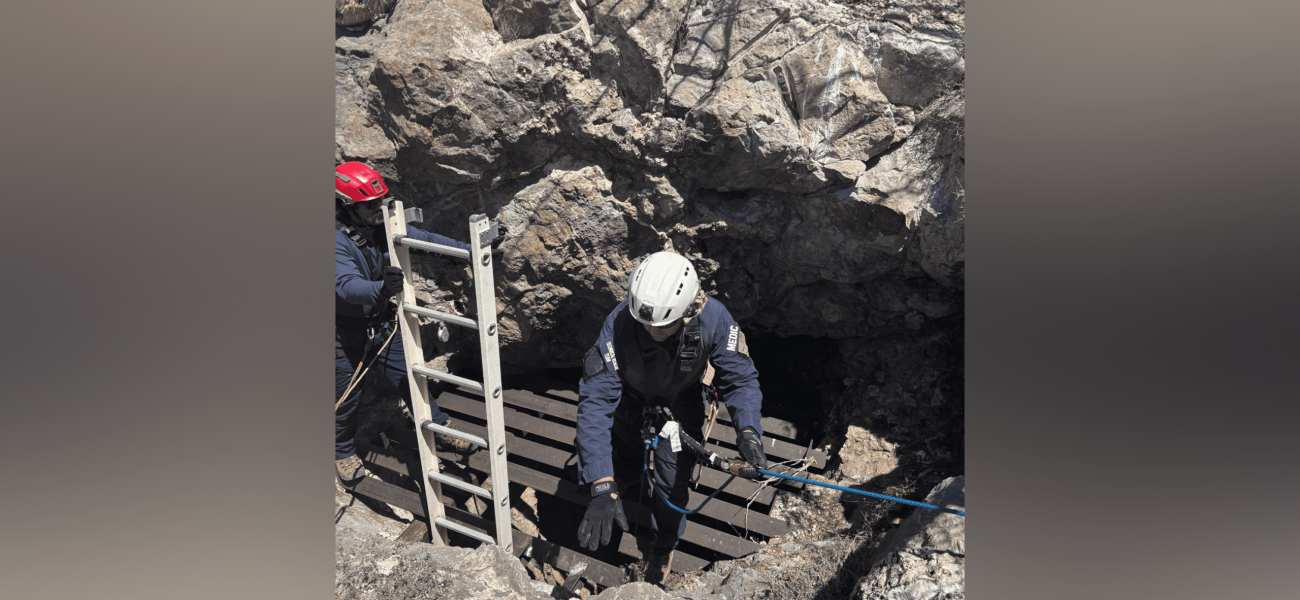 Dramatic Mine Shaft Rescue in Organ Mountains: Las Cruces Fire Department Saves Individual Trapped 60 Feet Deep Dramatic Mine Shaft Rescue in Organ Mountains: Las Cruces Fire Department Saves Individual Trapped 60 Feet Deep
