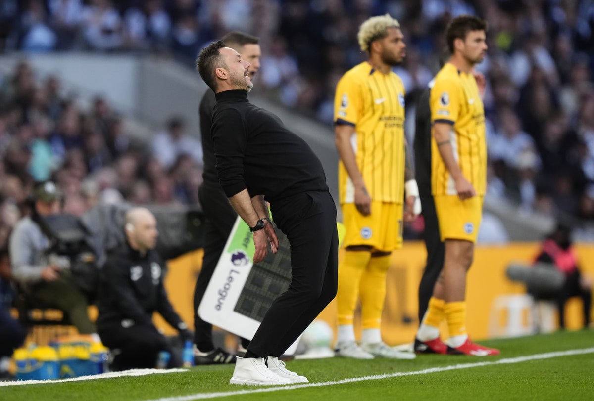 De Zerbi Defies Despair as Tottenham Clings to Premier League Hope Amid Relegation Peril De Zerbi Defies Despair as Tottenham Clings to Premier League Hope Amid Relegation Peril