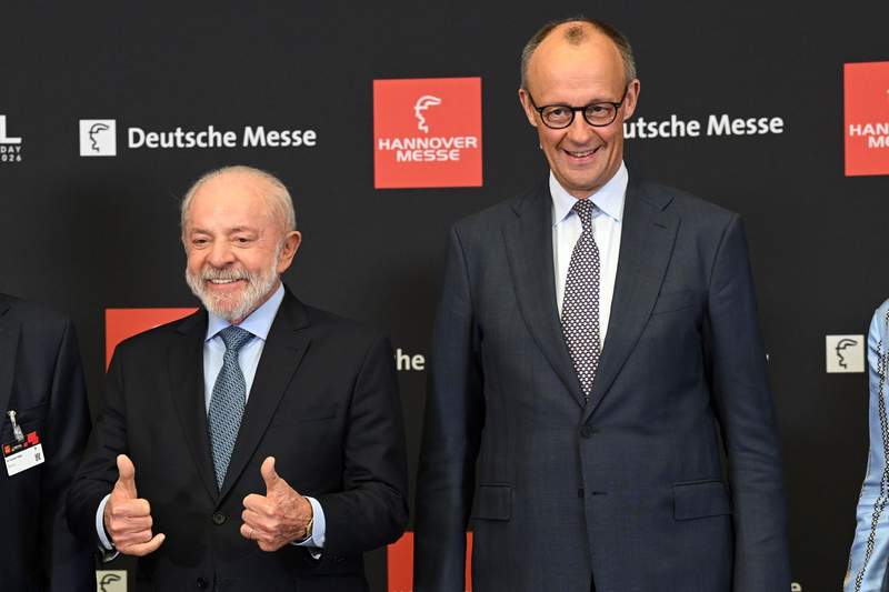 German Opposition Leader Merz and Brazilian President Lula Conduct Separate Trade Fair Tours, Sparking Protocol Questions German Opposition Leader Merz and Brazilian President Lula Conduct Separate Trade Fair Tours, Sparking Protocol Questions