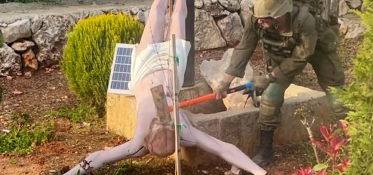 IDF Soldier Sentenced to 30 Days Jail for Jesus Statue Vandalism in Jerusalem IDF Soldier Sentenced to 30 Days Jail for Jesus Statue Vandalism in Jerusalem