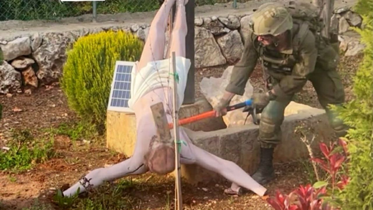 IDF Soldier Jailed for 30 Days Following Jesus Statue Vandalism IDF Soldier Jailed for 30 Days Following Jesus Statue Vandalism
