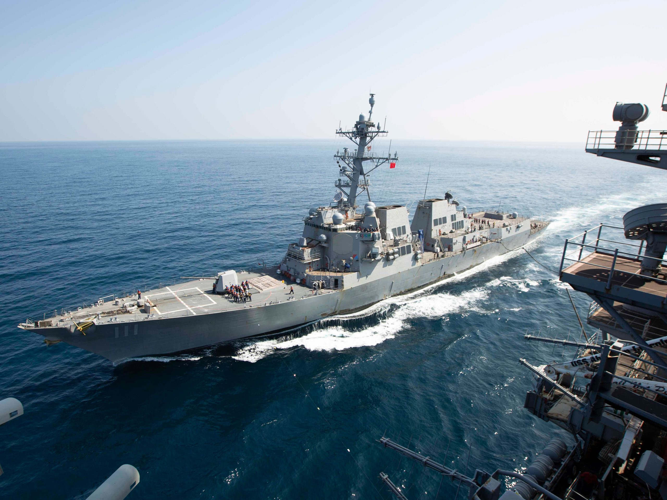 Silent Diplomacy’s Perilous Edge: US Destroyer Disables Iran Blocker Silent Diplomacy’s Perilous Edge: US Destroyer Disables Iran Blocker
