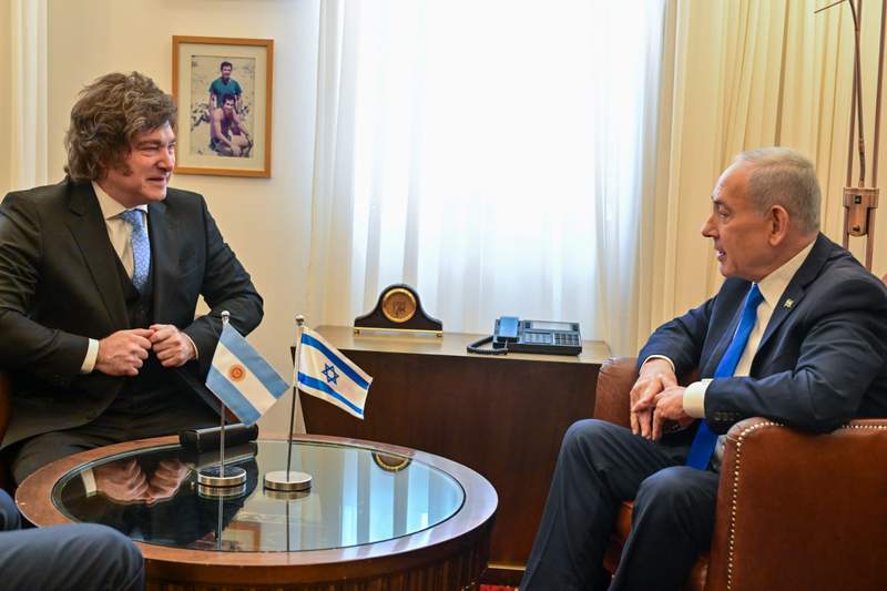 Netanyahu and Milei Boost Bilateral Ties in Landmark Diplomatic Meeting Netanyahu and Milei Boost Bilateral Ties in Landmark Diplomatic Meeting