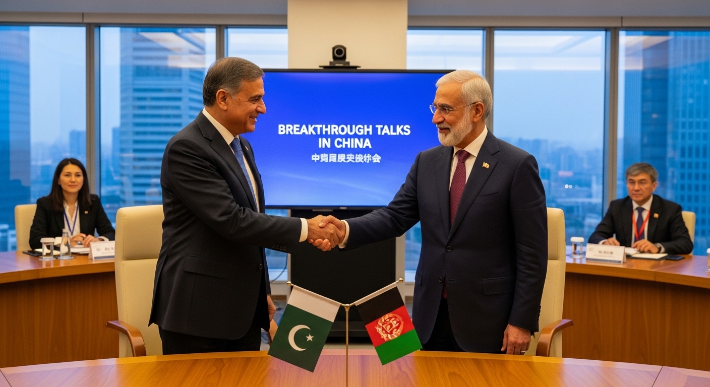Pakistan-Afghanistan Tensions Ease After Breakthrough Talks in China Pakistan-Afghanistan Tensions Ease After Breakthrough Talks in China