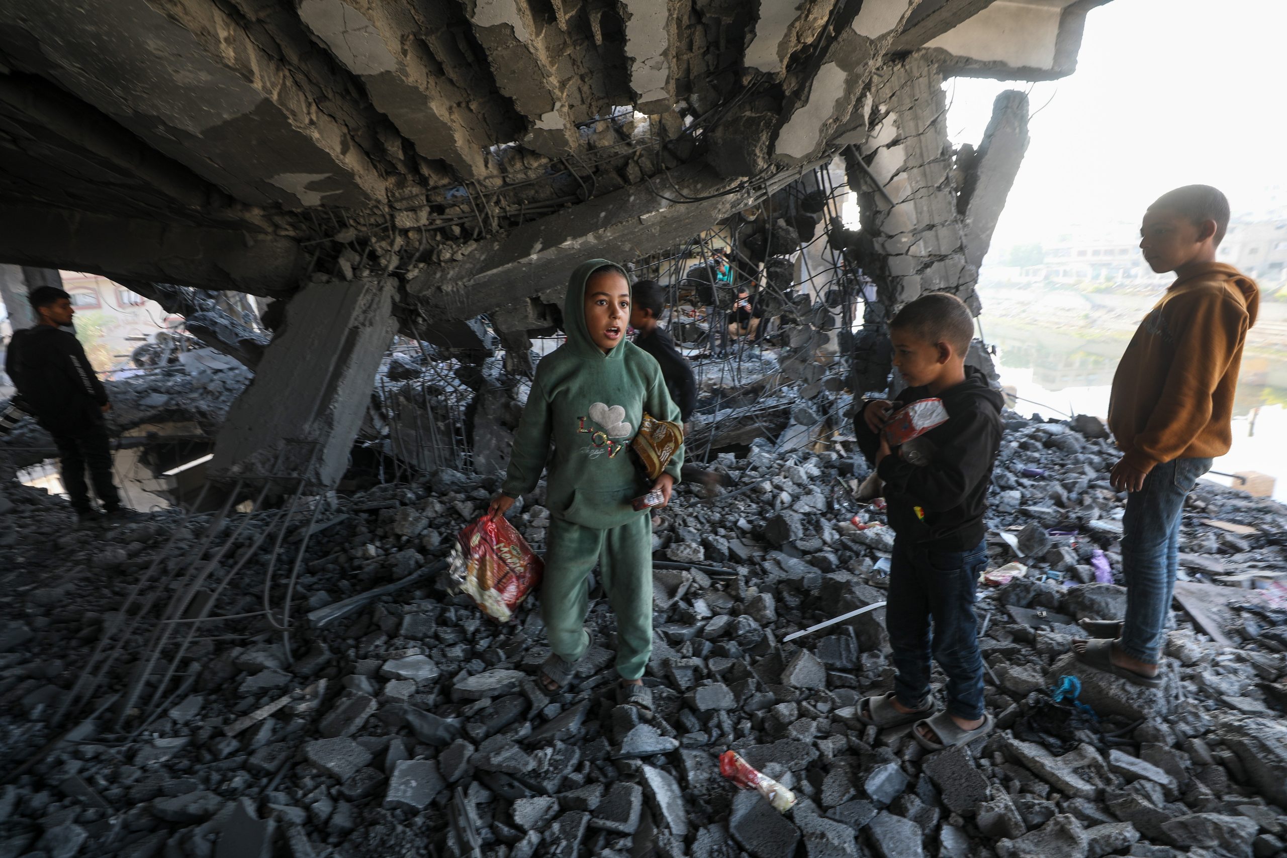 Gaza Airstrike Claims Five Lives, Including Three Children, Amid Regional Tensions