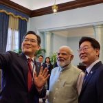 South Korean President Lee Jae Myung and PM Modi Engage in Viral ‘Selfie Diplomacy’ at New Delhi Summit South Korean President Lee Jae Myung and PM Modi Engage in Viral ‘Selfie Diplomacy’ at New Delhi Summit