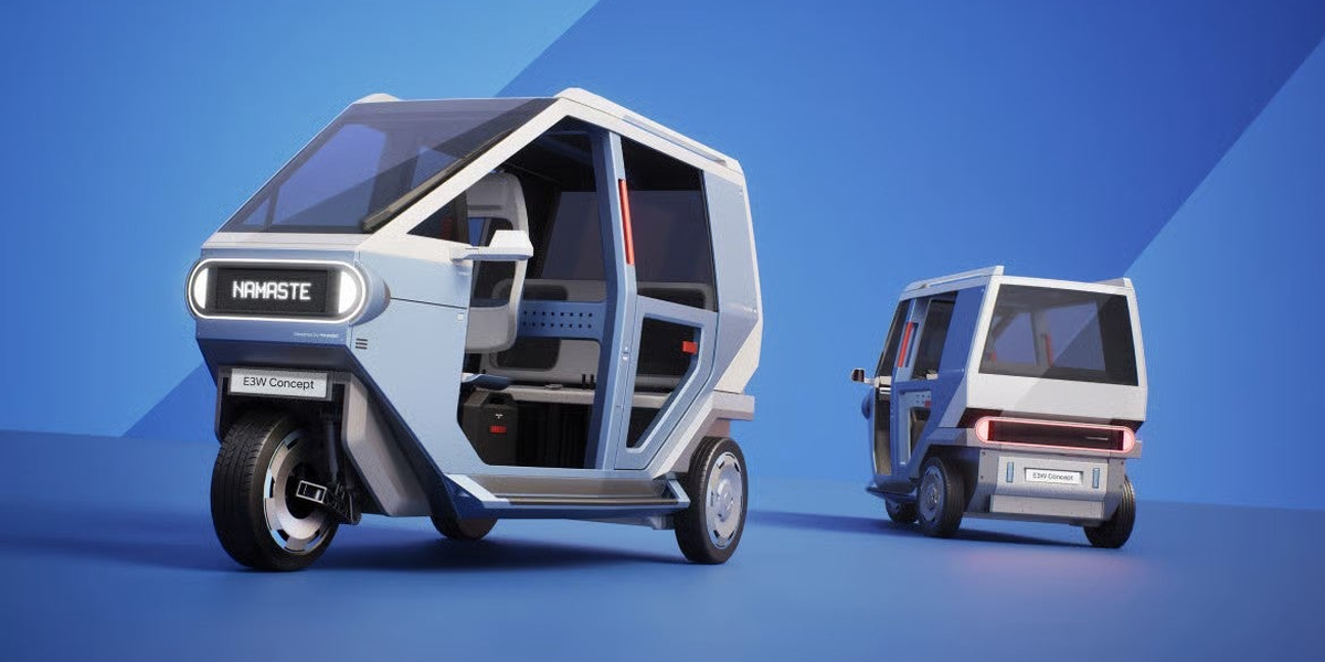 Hyundai and TVS Partner for Electric Three-Wheeler Development, Targeting Emerging Markets Hyundai and TVS Partner for Electric Three-Wheeler Development, Targeting Emerging Markets