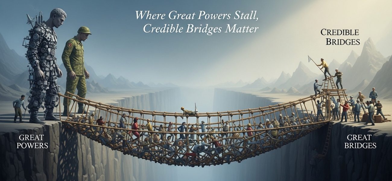 Where Great Powers Stall, Credible Bridges Matter Where Great Powers Stall, Credible Bridges Matter