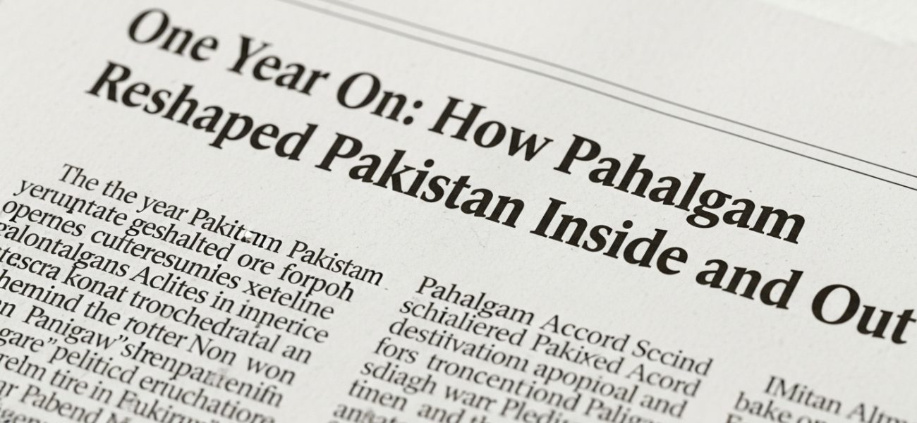 One Year On: How Pahalgam Reshaped Pakistan Inside and Out One Year On: How Pahalgam Reshaped Pakistan Inside and Out
