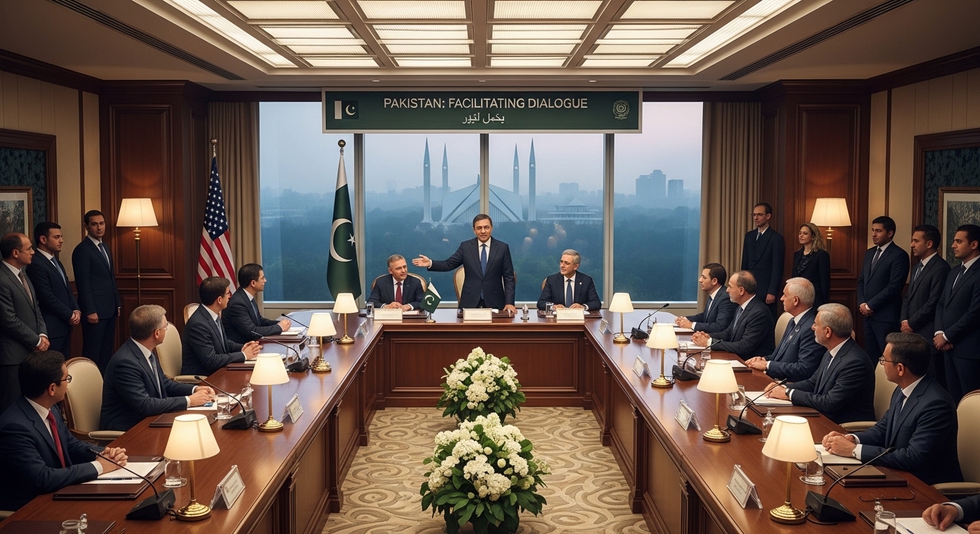 Pakistan Emerges as Trusted Peace Broker: Islamabad Ready to Host US-Iran Talks Pakistan Emerges as Trusted Peace Broker: Islamabad Ready to Host US-Iran Talks
