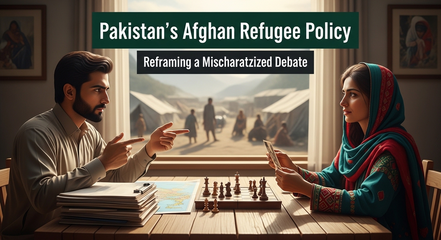 Pakistan’s Afghan Refugee Policy – Reframing a Mischaracterized Debate Pakistan’s Afghan Refugee Policy – Reframing a Mischaracterized Debate