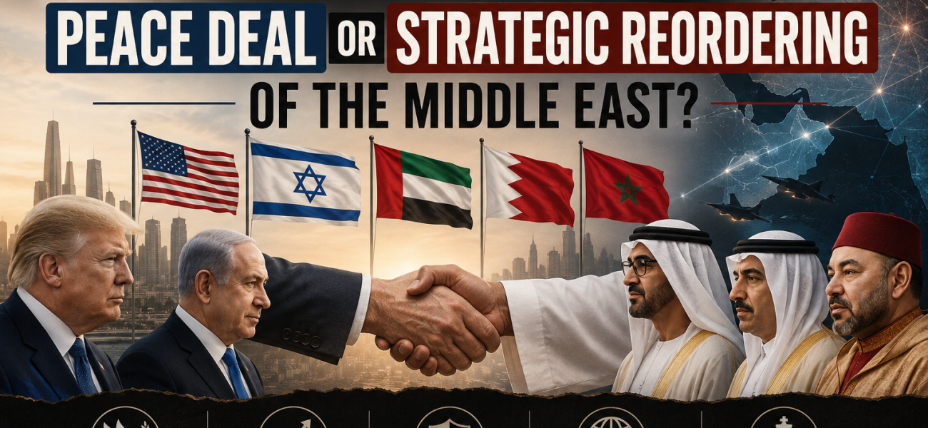 Abraham Accords: Peace Deal or Strategic Reordering of the Middle East? Abraham Accords: Peace Deal or Strategic Reordering of the Middle East?