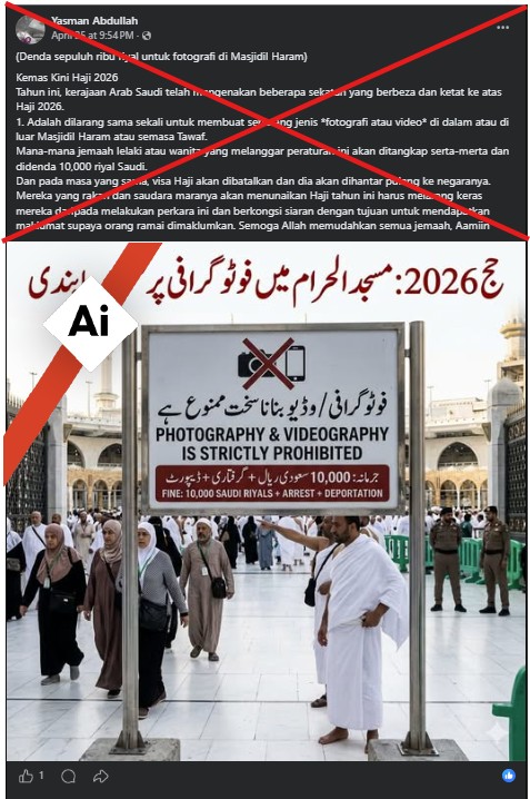 Digital Mirage: AI-Generated Hajj Bans Sow Discord, Test Saudi Credibility Digital Mirage: AI-Generated Hajj Bans Sow Discord, Test Saudi Credibility