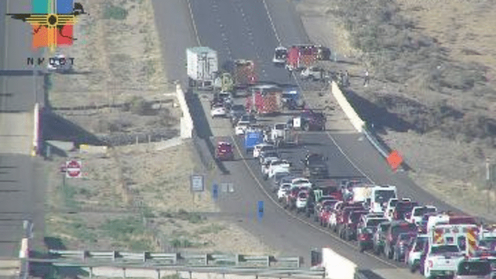 Concrete Artery Chokes: Albuquerque’s I-25 Grind Exposed by Rollover Chaos