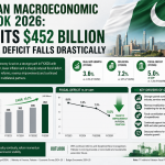 Pakistan Macroeconomic Outlook 2026: GDP Hits 2 Billion as Fiscal Deficit Falls Drastically Pakistan Macroeconomic Outlook 2026: GDP Hits 2 Billion as Fiscal Deficit Falls Drastically