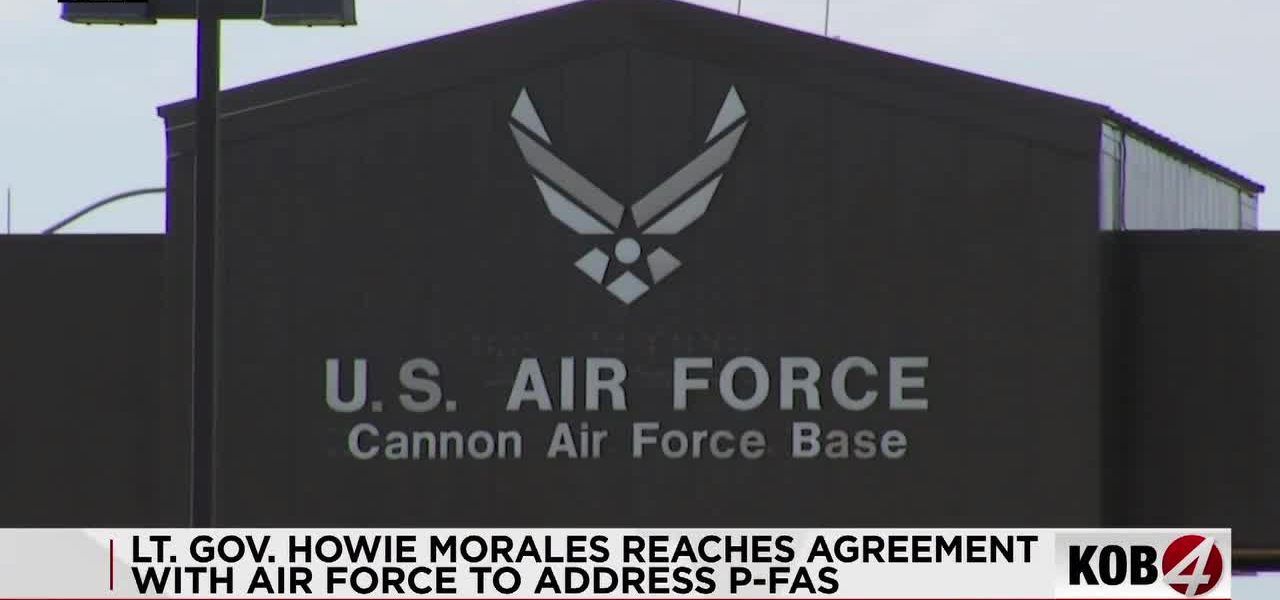 High Plains Détente: New Mexico, Air Force Reach PFAS Cleanup Accord After Eight-Year Gridlock High Plains Détente: New Mexico, Air Force Reach PFAS Cleanup Accord After Eight-Year Gridlock