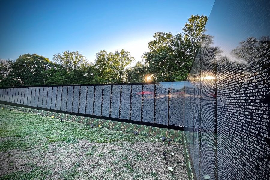 Echoes in Asphalt: Traveling Vietnam Memorial Replica Ignites Reflection in King