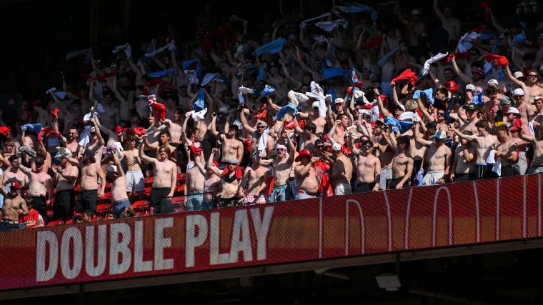 Bare Chests and Ballgames: What MLB’s ‘Tarps Off’ Says About Fandom’s Raw Politics Bare Chests and Ballgames: What MLB’s ‘Tarps Off’ Says About Fandom’s Raw Politics