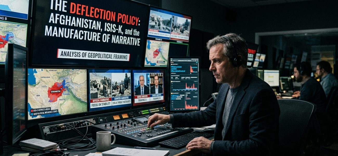 The Deflection Policy: Afghanistan, ISIS-K, and the Manufacture of Narrative The Deflection Policy: Afghanistan, ISIS-K, and the Manufacture of Narrative