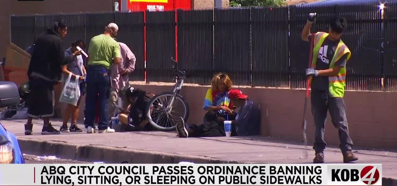 Sidewalk Crackdown: Albuquerque Opts for Enforcement Over Empathy in Homelessness Fight