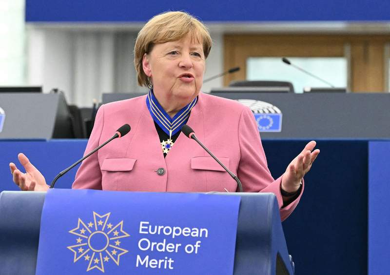 Europe’s Ironies: Merkel and Zelensky Cement Legacies with Grand Order
