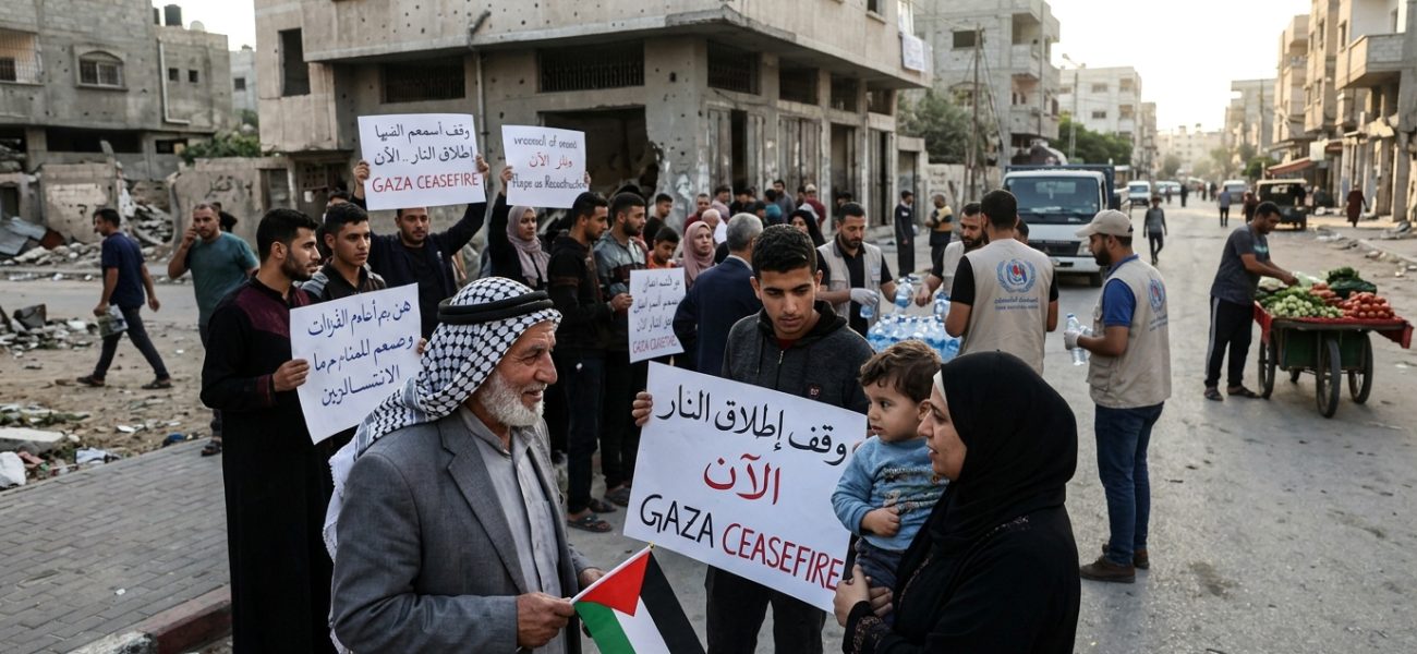 Gaza’s Ceasefire Is a Lie Written in Palestinian Blood Gaza’s Ceasefire Is a Lie Written in Palestinian Blood