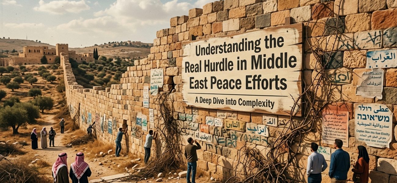 Understanding the Real Hurdle in Middle East Peace Efforts Understanding the Real Hurdle in Middle East Peace Efforts
