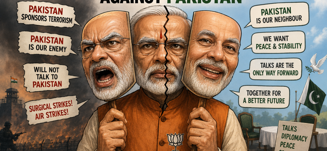 India’s schizophrenic Rhetoric against Pakistan India’s schizophrenic Rhetoric against Pakistan