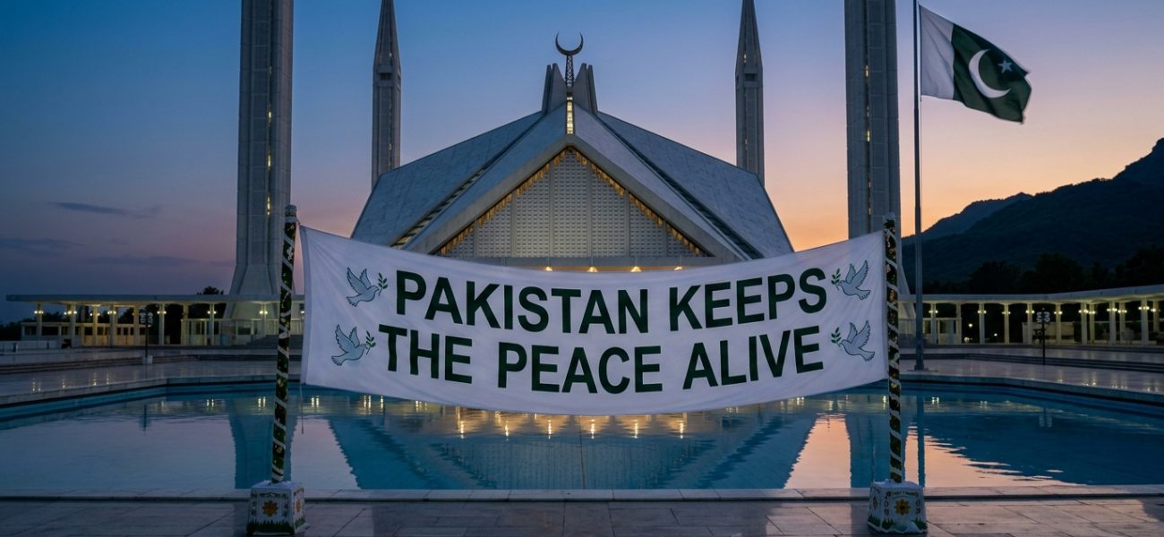 Pakistan Keeps the Peace Alive