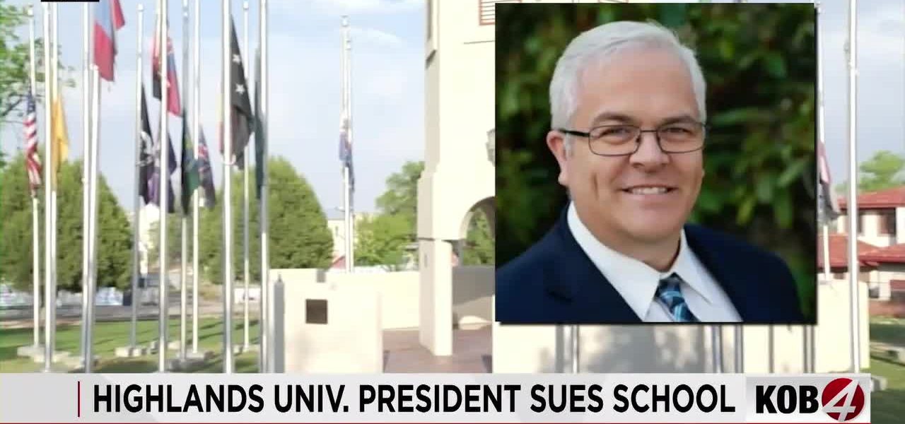 Influence Peddling Allegations Roil New Mexico Higher Ed: President Sues Over Contract Shady Dealings