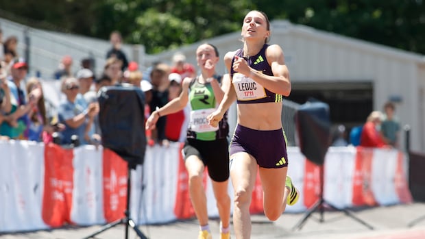 Arop Secures Silver in 1,500m Senior Debut at Canadian Championships