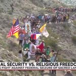 Faith’s Fault Line: Holy Ascent Collides with Border Imperative in the Desert Faith’s Fault Line: Holy Ascent Collides with Border Imperative in the Desert