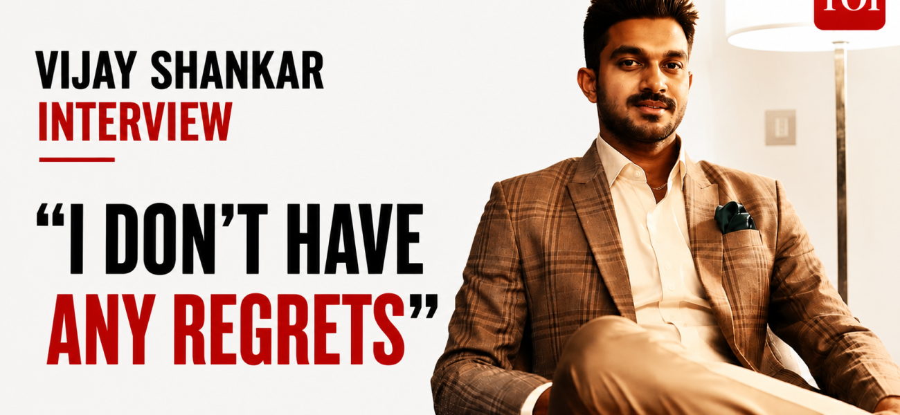 Vijay Shankar’s Quiet Retreat: The 3D All-Rounder Who Never Quite Fit the Frame Vijay Shankar’s Quiet Retreat: The 3D All-Rounder Who Never Quite Fit the Frame