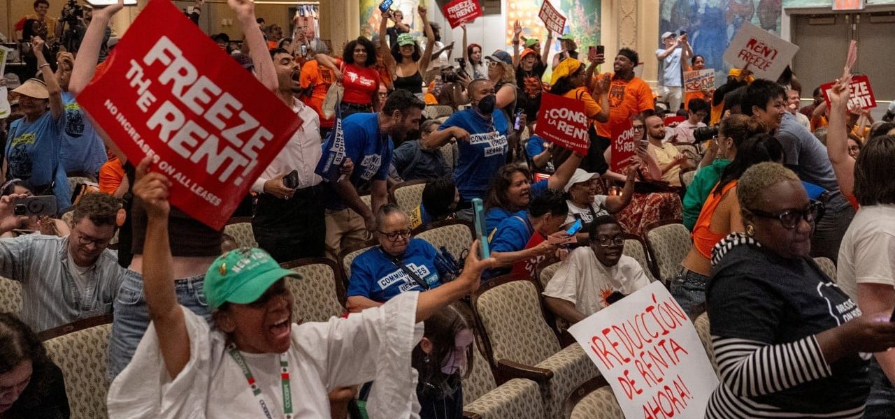 New York City Rent Freeze Declared for Million Apartments, Heralding Mayoral Campaign Victory New York City Rent Freeze Declared for Million Apartments, Heralding Mayoral Campaign Victory