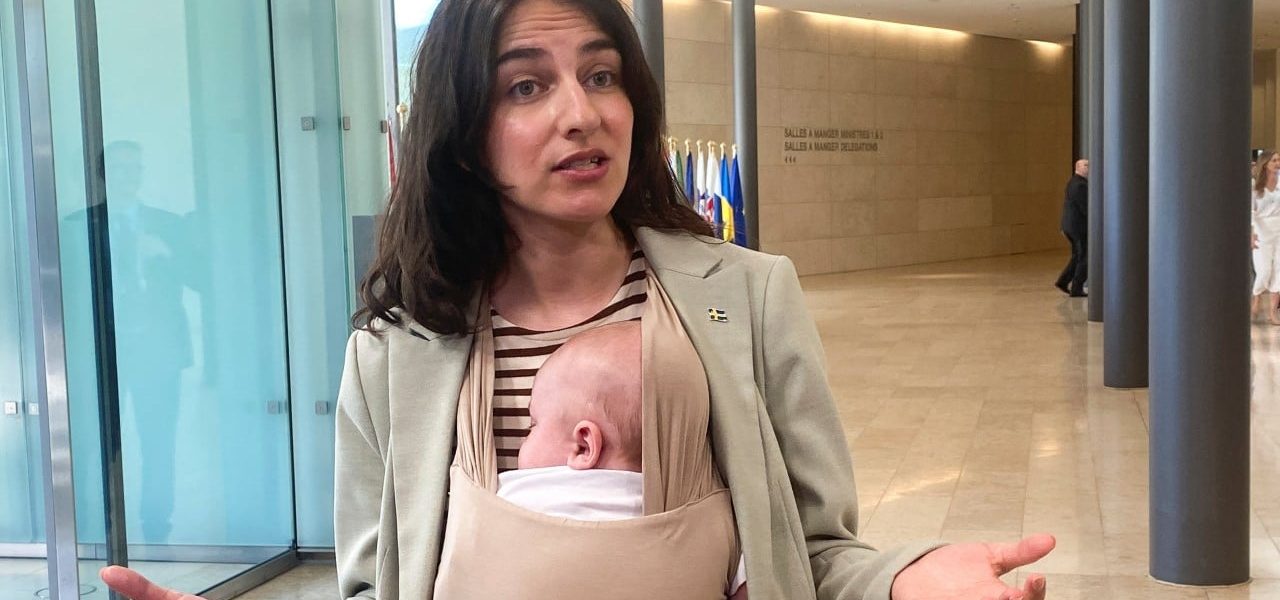 Swedish Minister Redefines Diplomacy: Baby Makes EU Debut in Luxembourg