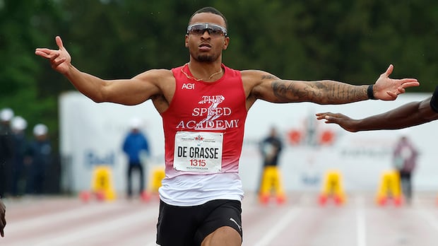 Andre De Grasse Marks Strong Return with Second Sub-20 200m Victory in Zagreb Andre De Grasse Marks Strong Return with Second Sub-20 200m Victory in Zagreb