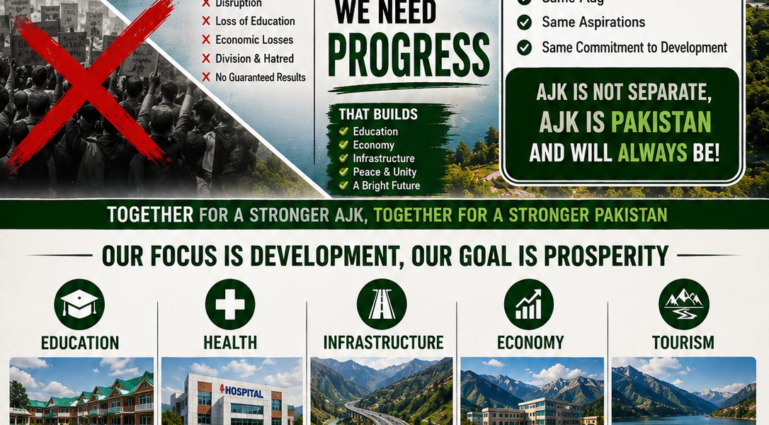 Pakistan Keeps Its Promise to AJK While Political Opportunists Play Games Pakistan Keeps Its Promise to AJK While Political Opportunists Play Games