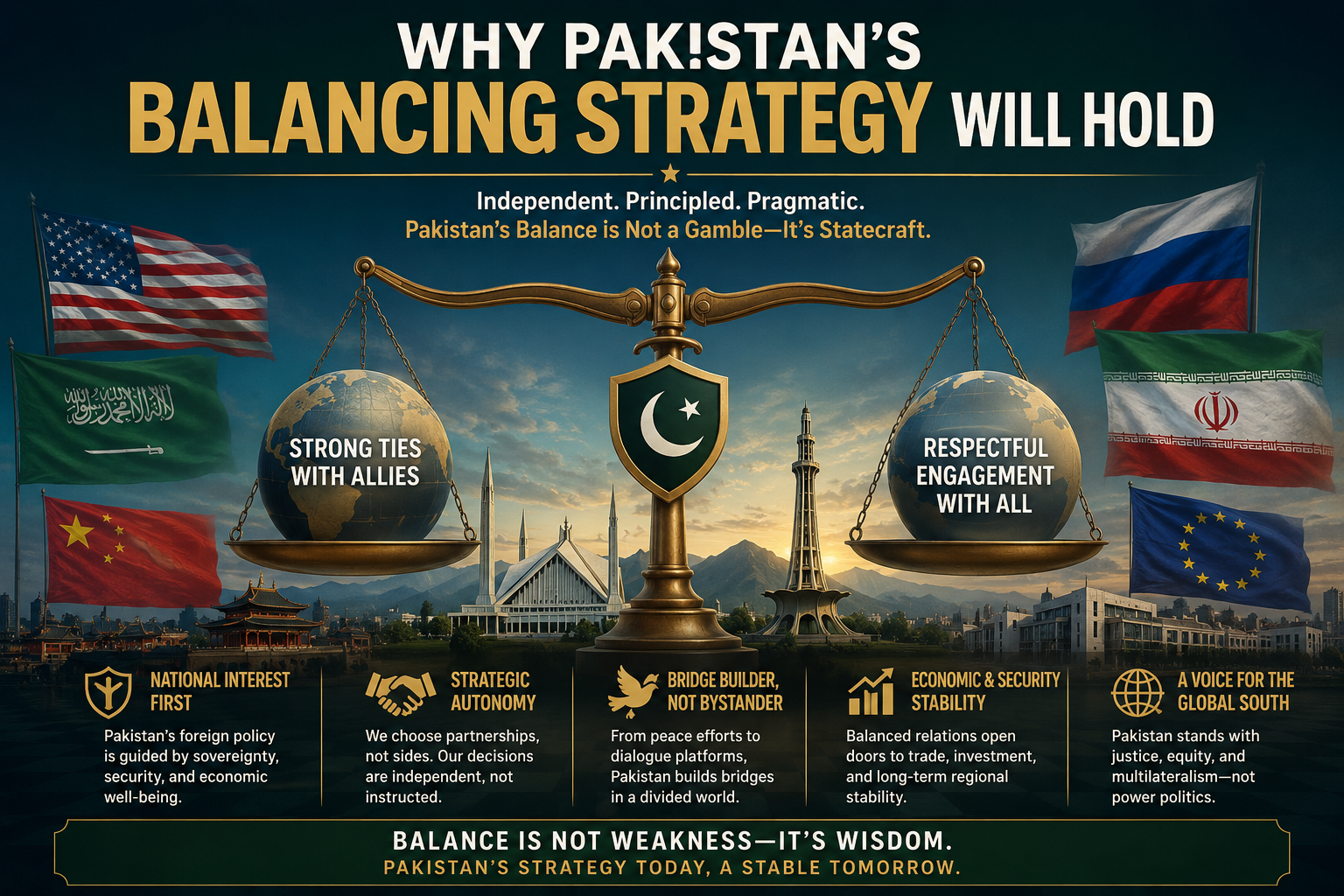 Why Pakistan’s Balancing Strategy Will Hold Why Pakistan’s Balancing Strategy Will Hold