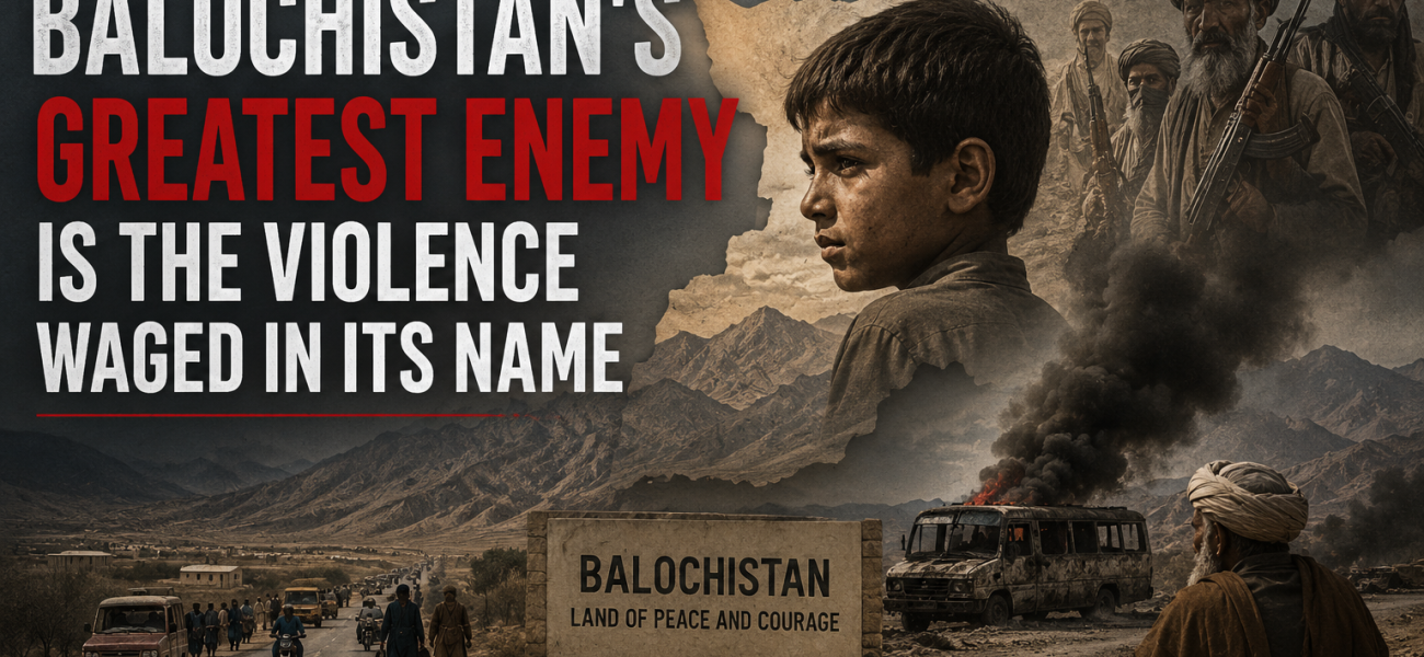 Balochistan’s Greatest Enemy Is the Violence Waged in Its Name Balochistan’s Greatest Enemy Is the Violence Waged in Its Name
